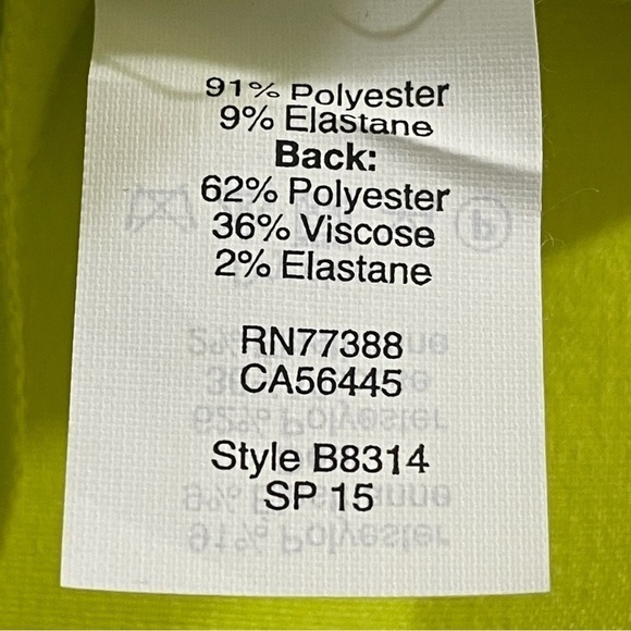 J Crew Chartreuse Green Scalloped Hem Dress - Picture 10 of 11